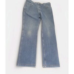 Duluth Trading Company Flex Ballroom Jeans Blue Medium Wash Relaxed Fit 40 X 34